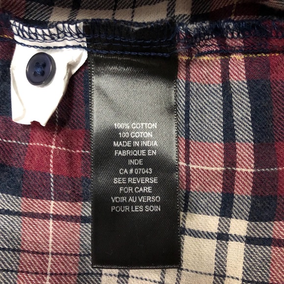 Girl Krazy Distressed Fringe Flannel Open Front - Picture 5 of 7